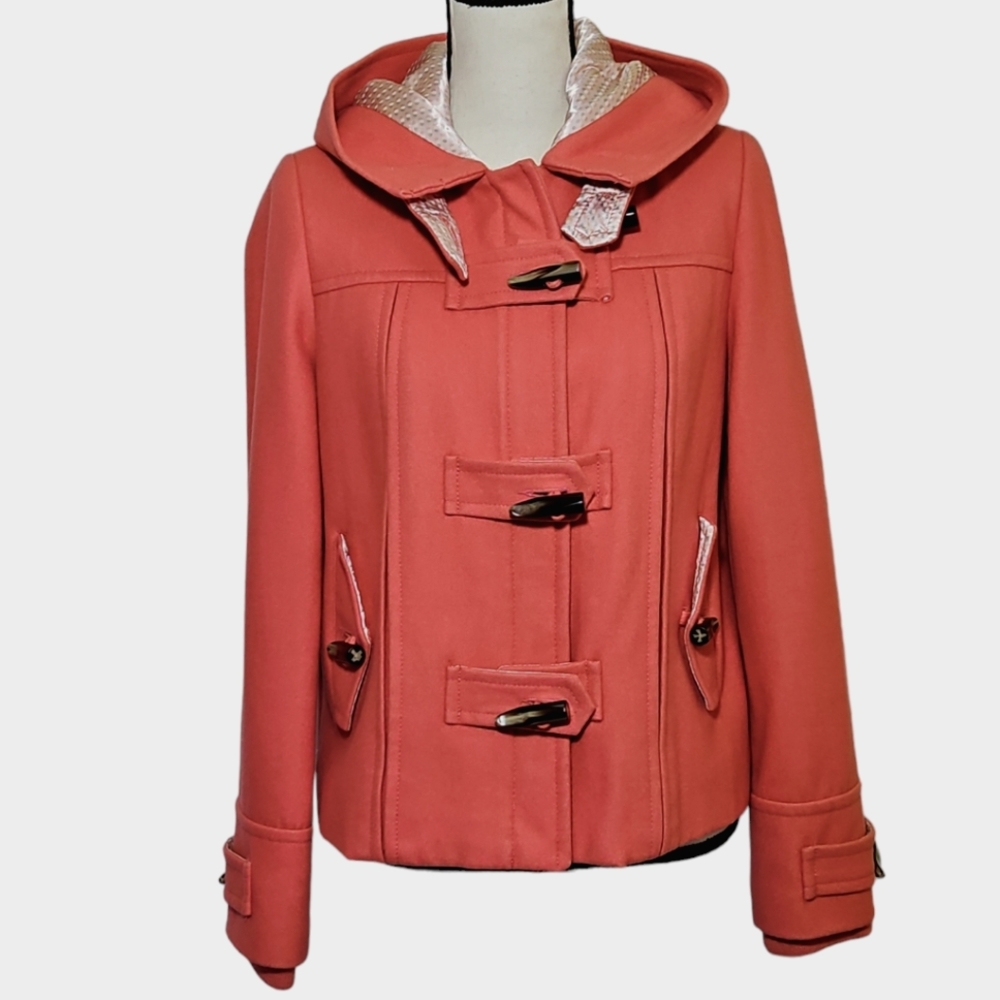 Women's Anthropology elevenses Wool Blend Toggle Coat